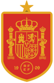 Значок Федерация футбола Испании (нов)